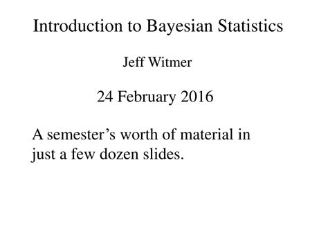 Image result for Introduction to Bayesian Statistics