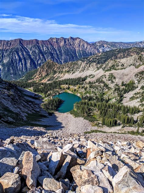 Red Pine Lake, Lone Peak Wilderness, Utah, USA : r/hiking