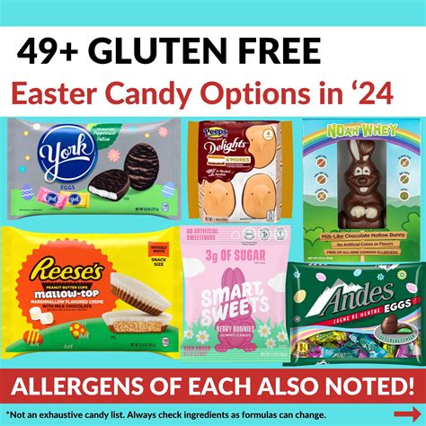 49+ Gluten Free Candy for Easter + Dairy Free, Nut Free and Allergy ...