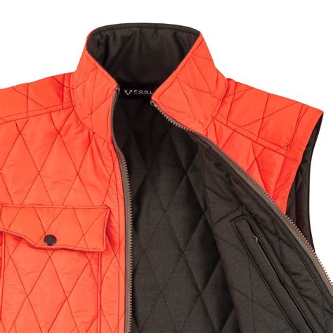 Men's Merino Wool Vest - Reversible Wool Hunting Vest – FORLOH