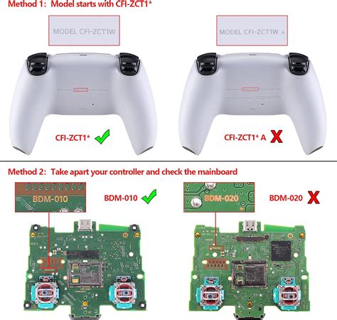 Buy eXtremeRate Multi-Colors Luminated Dpad Thumbstick Share Home Face ...