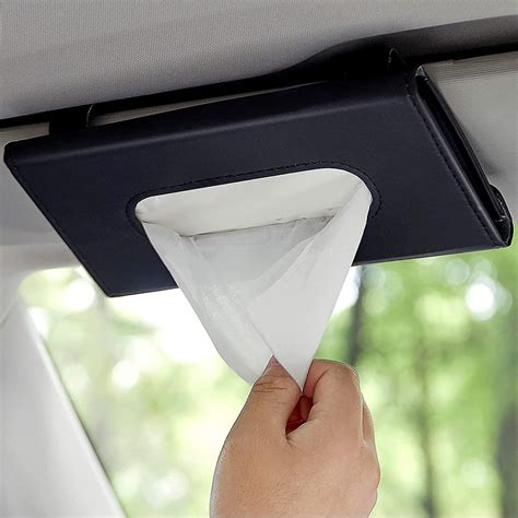 Detachi Car Tissue Holder, Sun Visor Napkin Holder, Car Visor Tissue ...