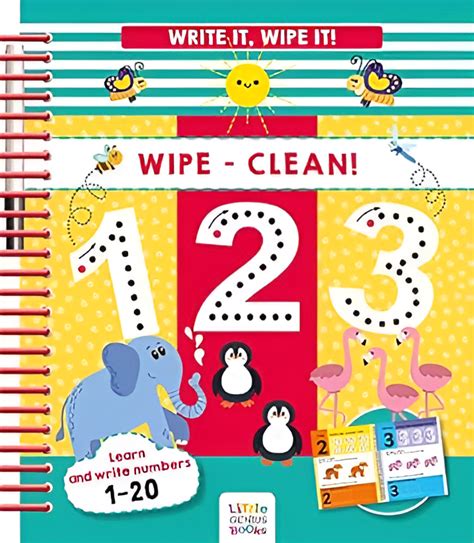 Wipe-Clean 123: Write It, Wipe It! - Book Review – Bibliophiles