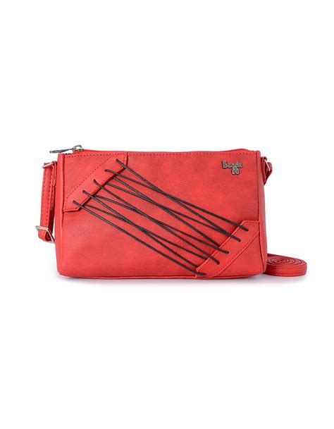 Bahamas Red Large Baguette Sling Bag