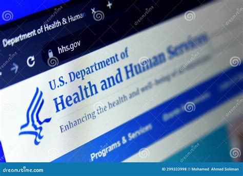 Hhs, Us Health and Human Services Editorial Stock Photo - Image of seal ...