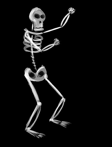Image result for Daggerfall Skeleton GIF