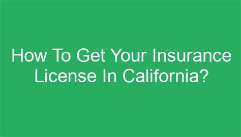 California State Insurance License 的图像结果