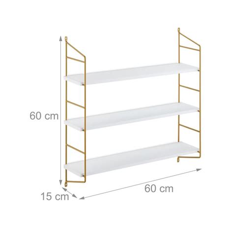 3-Tier Hanging Wall Shelf Buy Now