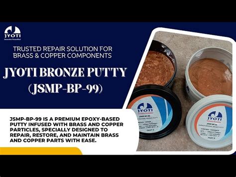 Cold Weld Products - Jyoti Bronze Putty Manufacturer from Ahmedabad