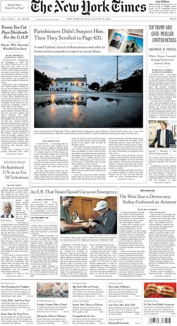 Contact Us - The New York Times International Print Edition