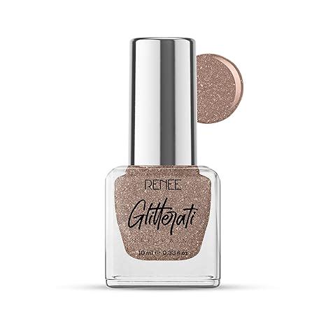 Buy RENEE Glitterati Nail Paint - Copper Crush 10ml, Quick Drying ...