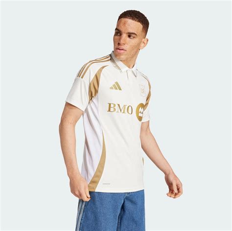 adidas Men's Son Heung-min LAFC Away Jersey 25/26 (White/Gold) - Soccer ...