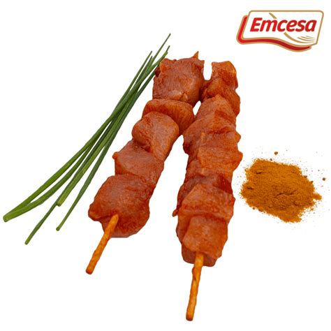 Pincho pechuga pollo adobado | Emcesa