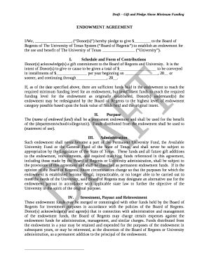 Schedule and of Contributions Doc Template | pdfFiller