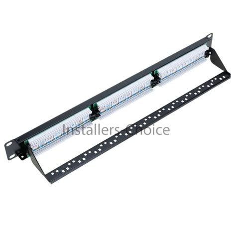 24 port Cat6 UTP Patch Panel RJ45 110 Type 1U Lan India | Ubuy
