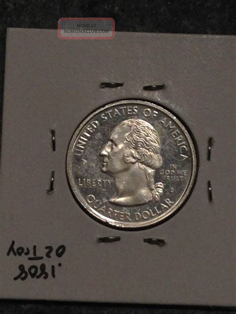 2001 - S 25c York Silver (proof) 50 States Quarter