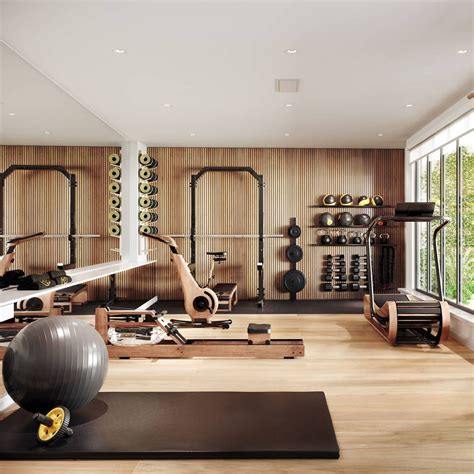 5 Stunning Ideas for the Perfect Home Gym Accent Wall | Gym room at ...