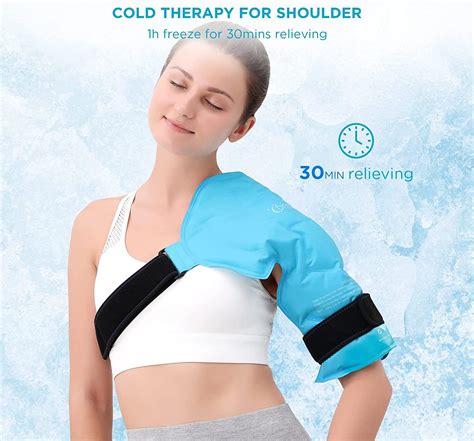 Comfytemp Shoulder Ice Pack - Large Gel Ice Wrap for Rotator Cuff ...