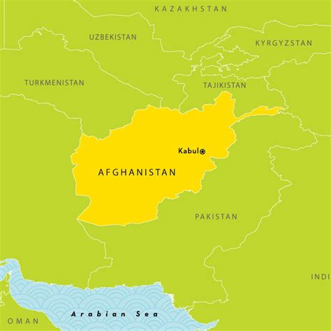 Afghanistan Map Geography Of Afghanistan Map Of Afghanistan