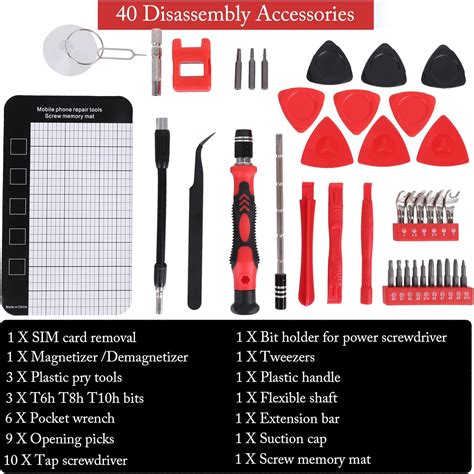 Precision Screwdriver Set, 138 in 1 Electronics Magnetic Small Screwdriver Set with Case Mini ...