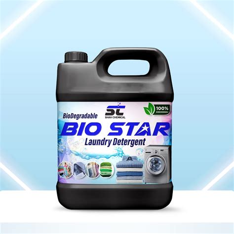 Bio Star Laundry Detergent ( BioDegradable ) - 4 litre – SHAH CHEMICALS