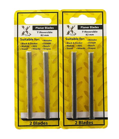 3-1/4 Inch Double Edged High Speed Steel Blades - Fits Makita D-46246 ...