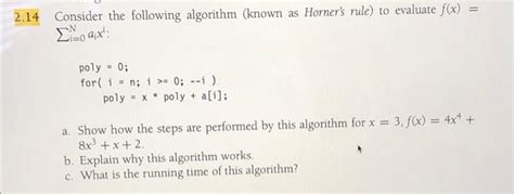 Image result for Complete Horner's Algorithm Python Code