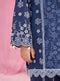 Elin Supima Cotton Navy Kurta Set