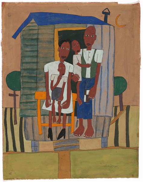 William H. Johnson. Homesteaders. c. 1942 | MoMA