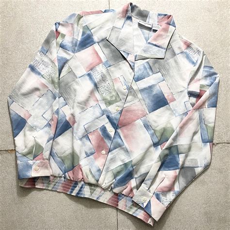 old polyester pullover rib shirt | NOIR ONLINE