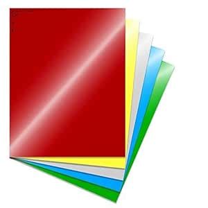 Emraw Poster Board Sturdy Office Metallic Blanks Sheets Sign ...