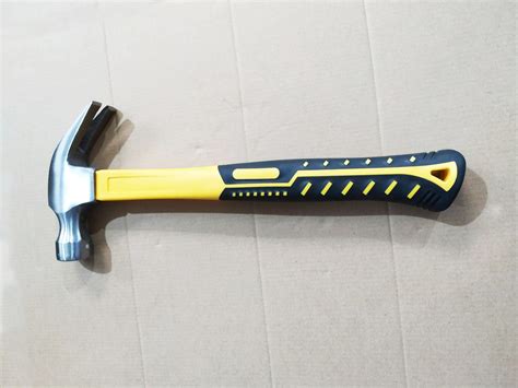 16 Oz Fiberglass Curve Claw Hammer - Machinist Hammer and Martello Tedesca