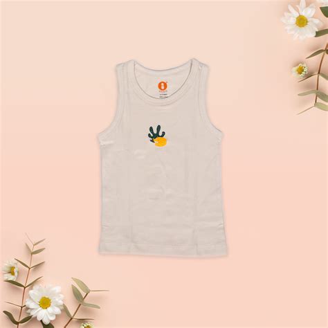 Sleeveless Kids Cotton Vest – Ooka Baby