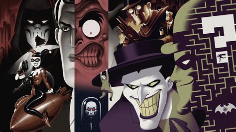 Batman: The Animated Series - Iconic Villains in 4K Ultra HD Wallpaper ...