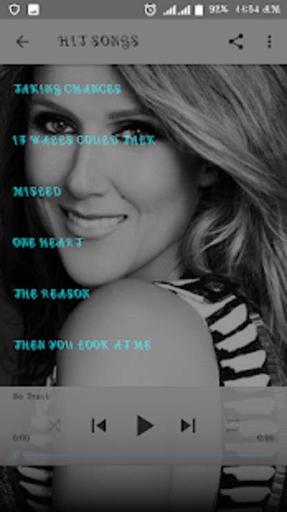 CELINE DION-HIT SONGS & LYRICS - Free download and software reviews ...