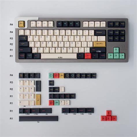 Buy 139 Keys PBT Metropolis Keycaps Cherry Profile Dye Sub Keycap Set ...