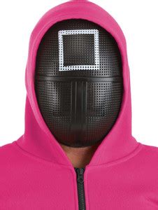 Mubco Squid Game Masks 1 Guard Masks Square | Party Cosplay Covering ...