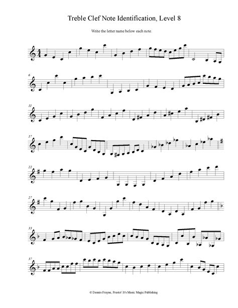 Image result for Note Identification Worksheet