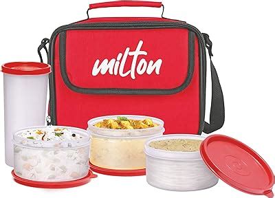 Buy MILTON New Mini Lunch Insulated Tiffin, Set of 2, (280 ml Each ...