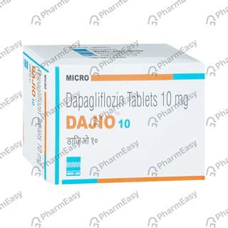 Dajio 10 MG Tablet (10): Uses, Side Effects, Price & Dosage | PharmEasy