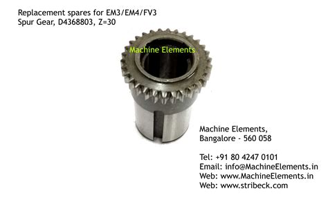 Spares for HMT FN3 Milling | Machine Elements