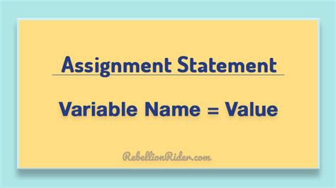 How to Give a Variable a Value in Python 的图像结果