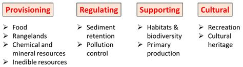 Valuation of Ecosystem Services in South Africa, 2001–2019