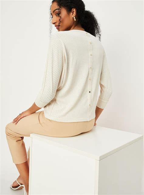 Buy Women Rib-Knit Top Online at just Rs. 799.0 - 1000013350701 | Max ...