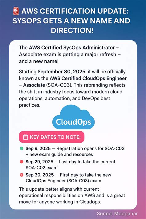 #aws #cloudops #certification #sysops #awscertified #devops # ...