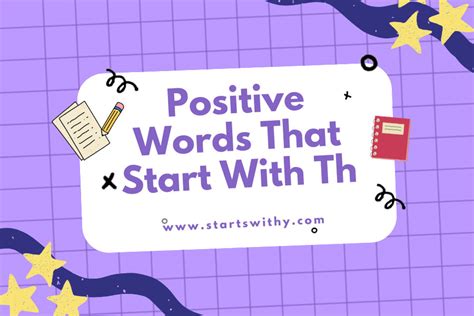 820+ Positive Words That Start With Th