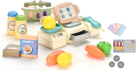 SweetAce Mini Hamburger Cash Register Pretend Play India | Ubuy