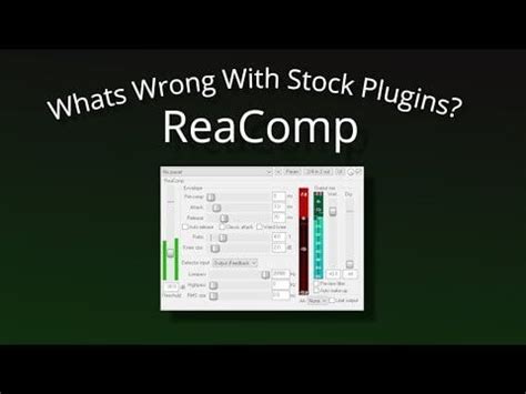 ReaComp VST 的图像结果