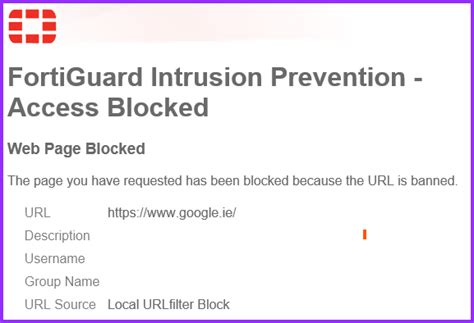 Image result for Fortinet Block