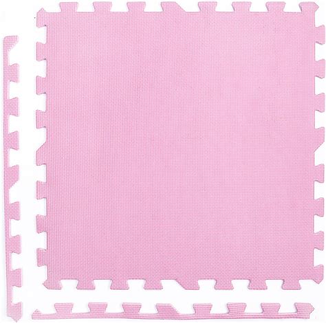 100 Pcs Interlocking Puzzle Floor Tiles, Multipurpose Foam Puzzle Floor ...